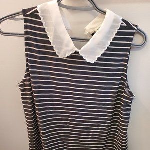 Striped fancy top